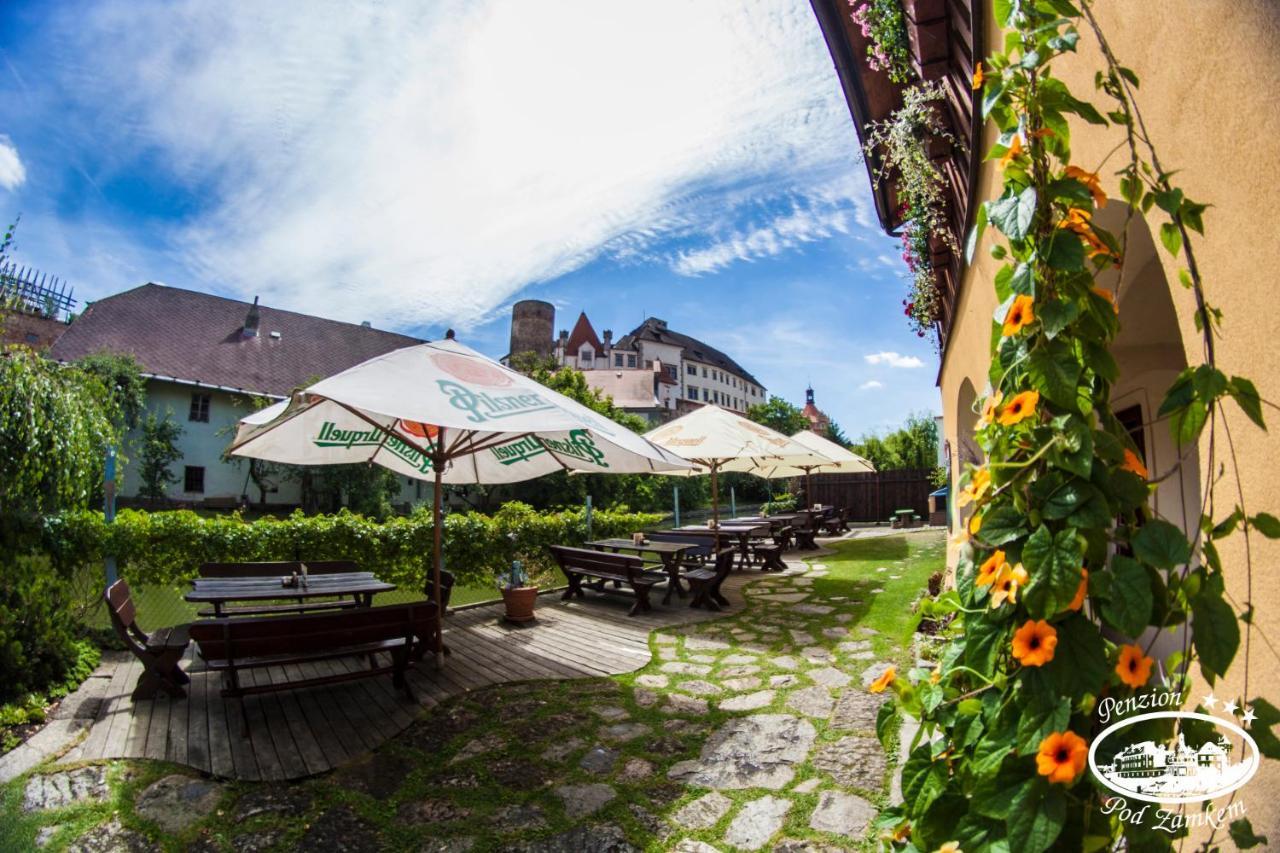 Penzion Pod Zamkem Jindřichŭv Hradec Exterior foto