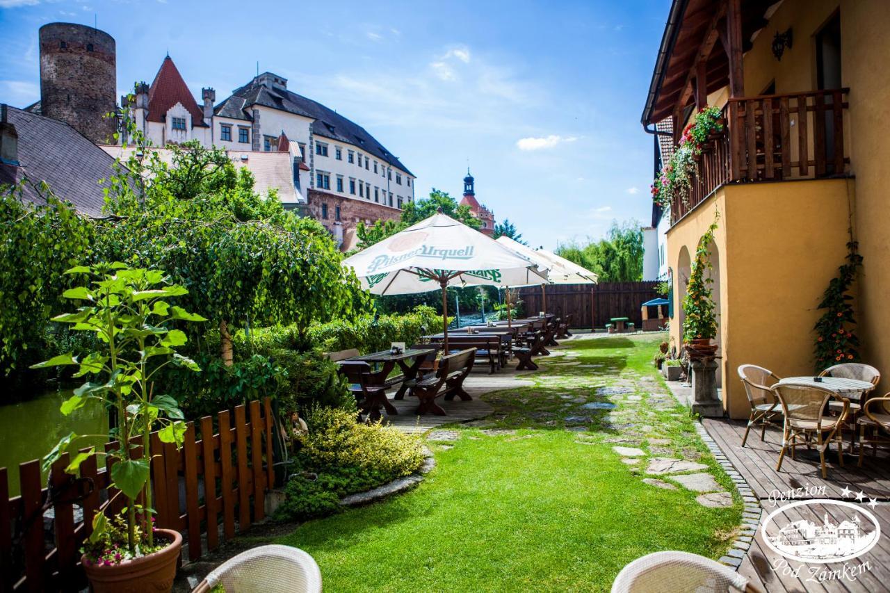 Penzion Pod Zamkem Jindřichŭv Hradec Exterior foto